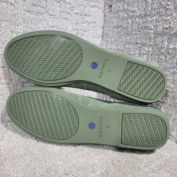 Rothys The Loafer Women's Size 7 US Safari Round Toe Slip on Flat Ballet Shoes - Picture 6 of 11